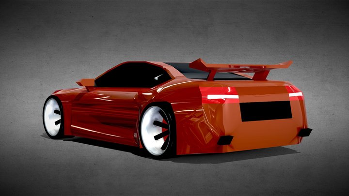 sports car gen1 xz97 9055 3D Model
