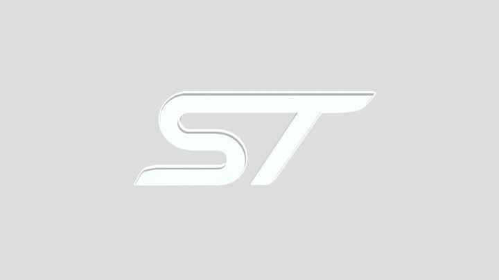 ST Logo 3D Model
