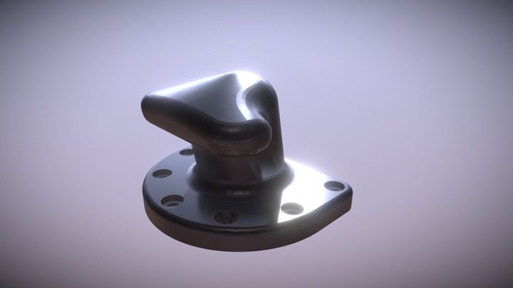 Bita, Noray o Bolardo 3D Model