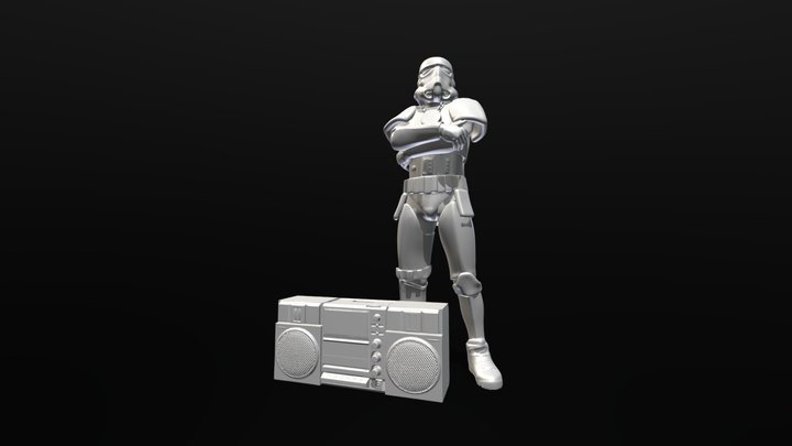 ST'BoomBox 3D Model