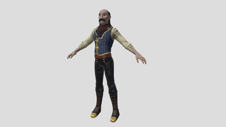 Character Model 3D Model