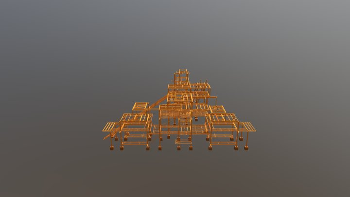 этажерка 3D Model
