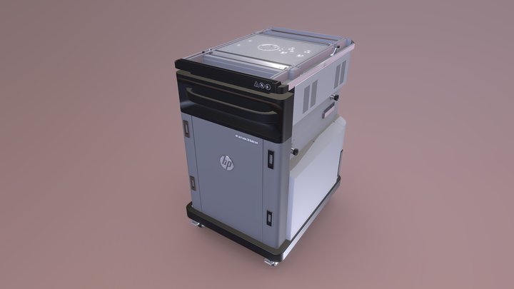 HP Jet Fusion - Build Unit 3D Model