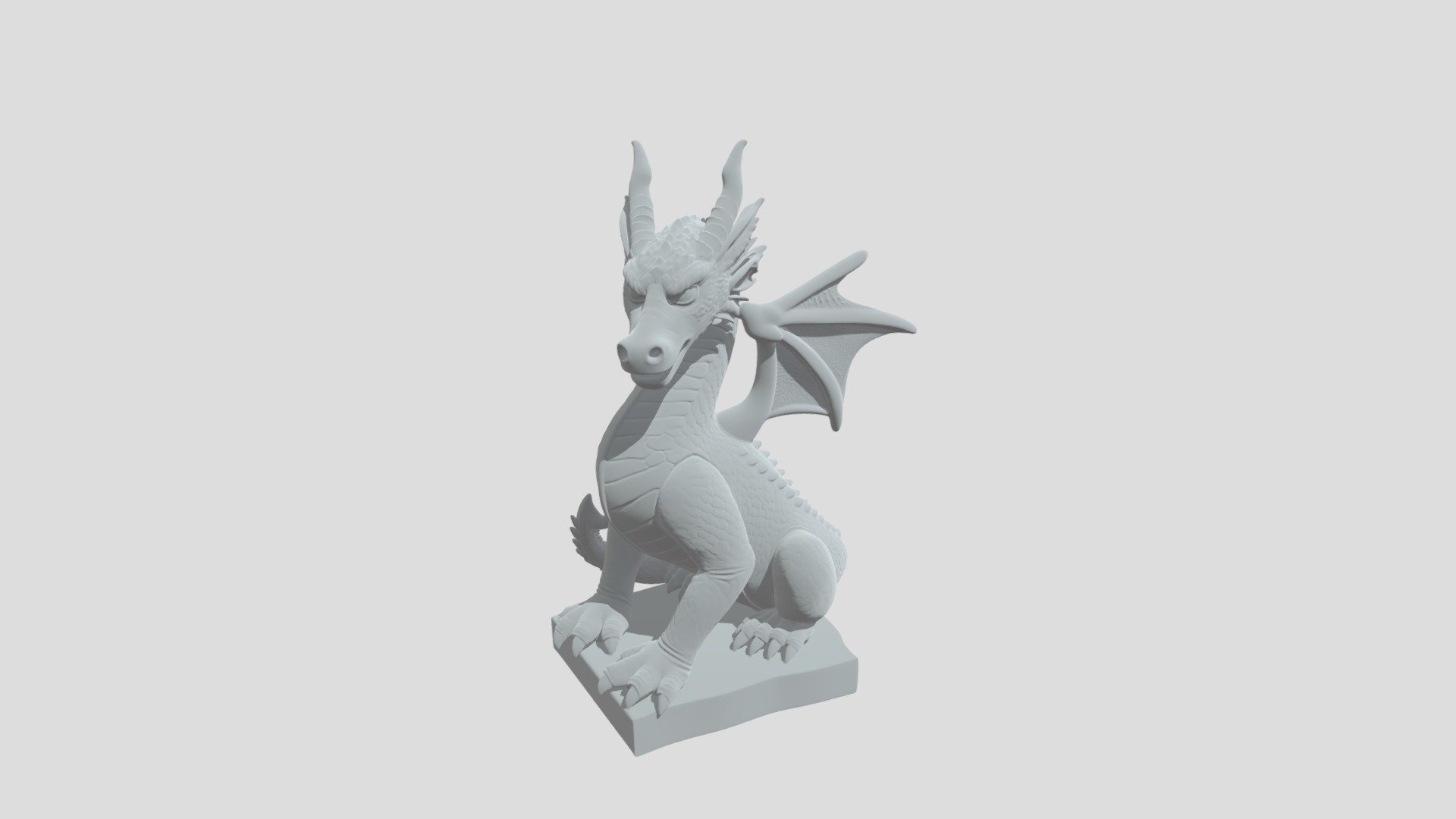 Dragon - 3D model by Matelosz [891d12f] - Sketchfab