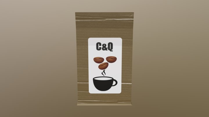Coffee beans 3D Model