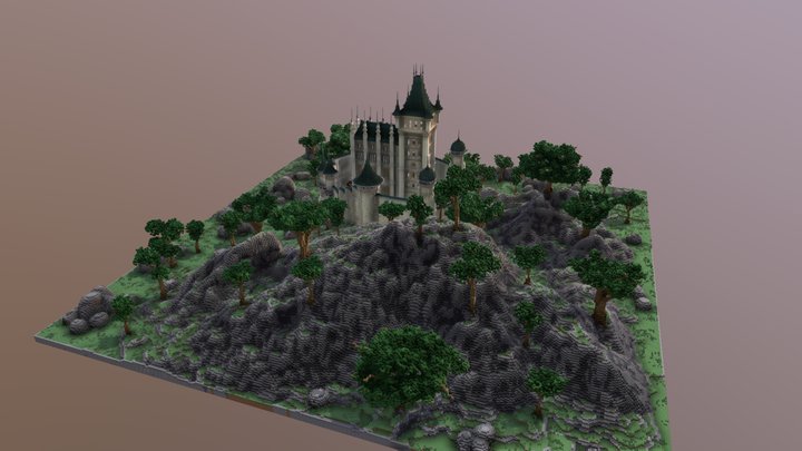 Rockshire Castle 3D Model