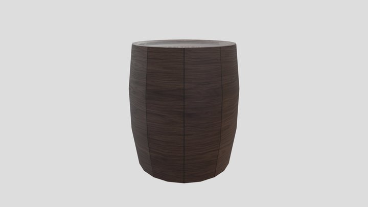 Guinness Barrel 3D Model