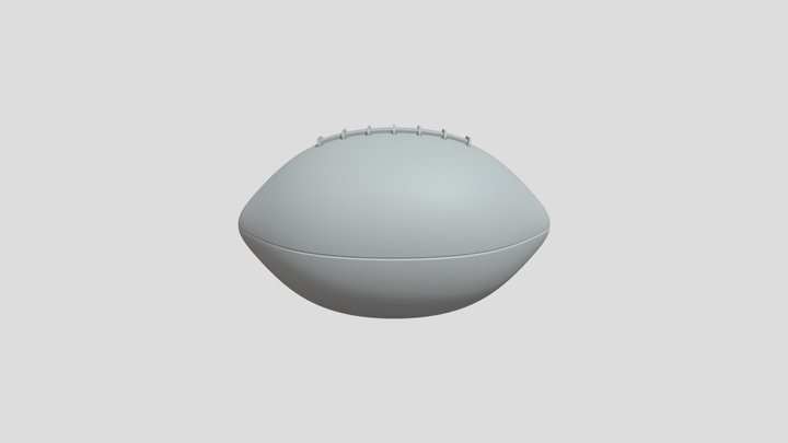 Simple Football -- 81534 3D Model