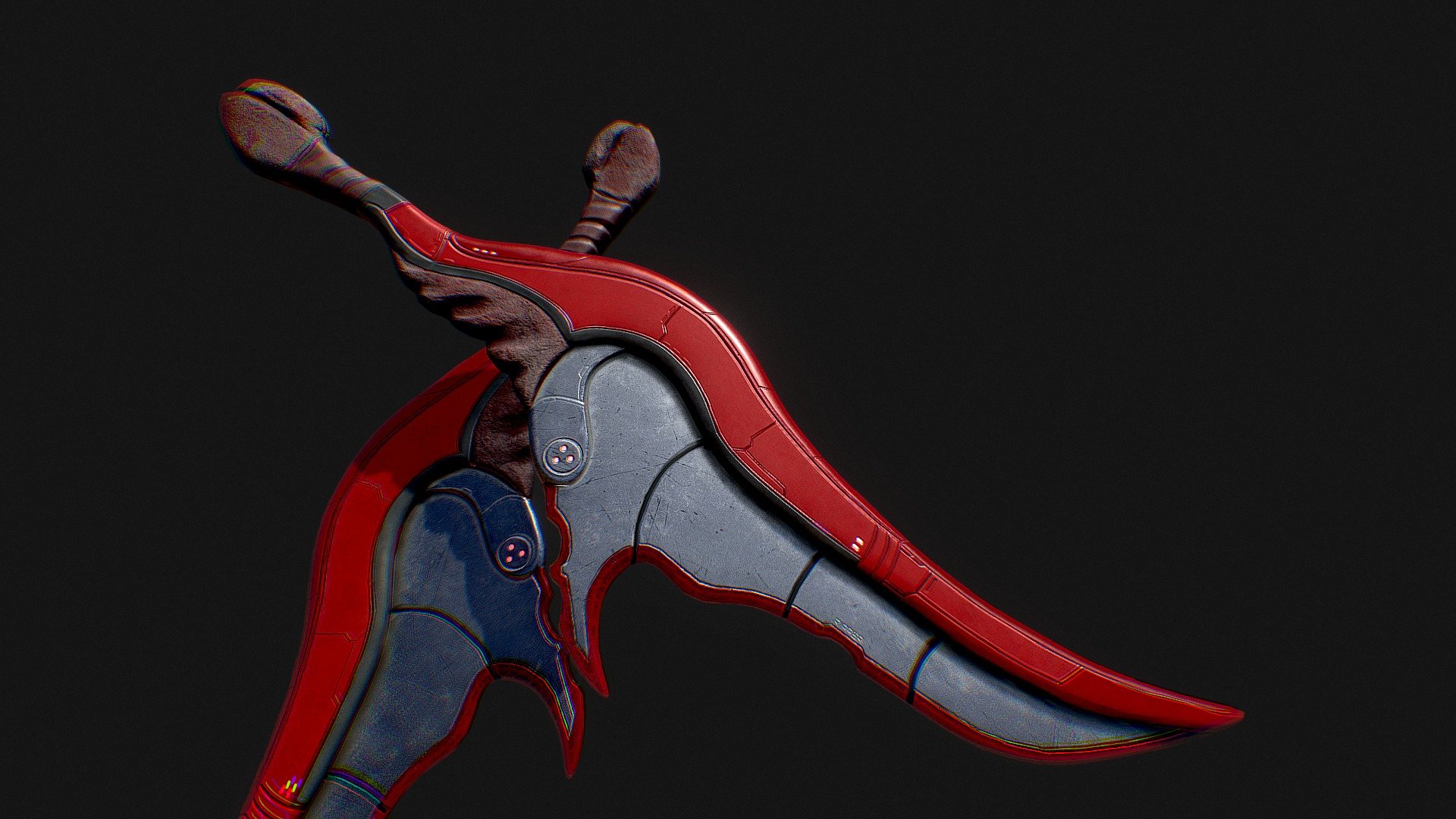 THE RIPPER - FREE SCI FI DAGGER - Download Free 3D model by Kerem Kavalci  (@Keremz) [89219e6]