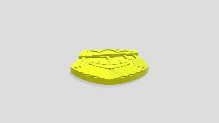 GART130 Judge badge 3D Model