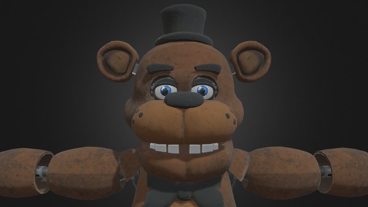 Freddy fazbear fnaf 1 - Download Free 3D model by Tgames [fe5292b