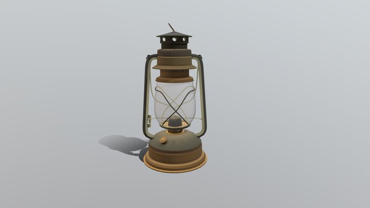 kerosene_lamp 3/3 3D Model