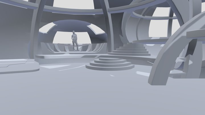 Gea House 3D Model
