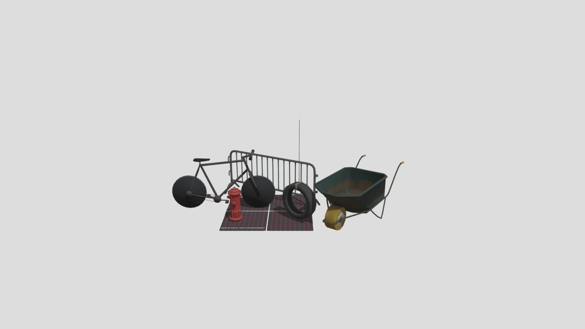 5 Props Scene