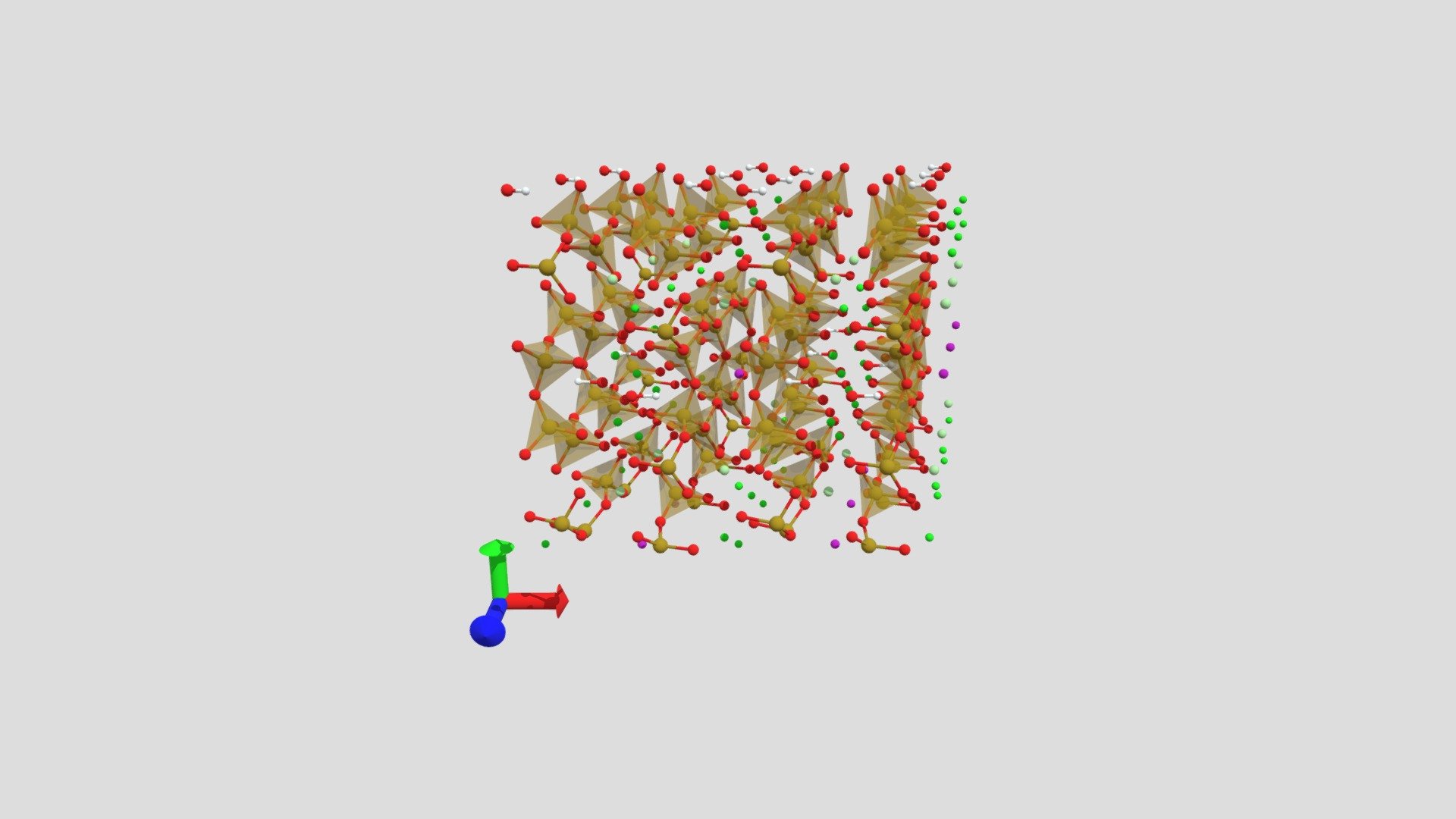 Hornblende Tetrahedra