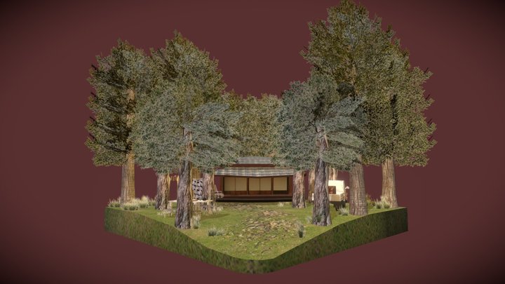 DAE Diorama - Grandma house 3D Model