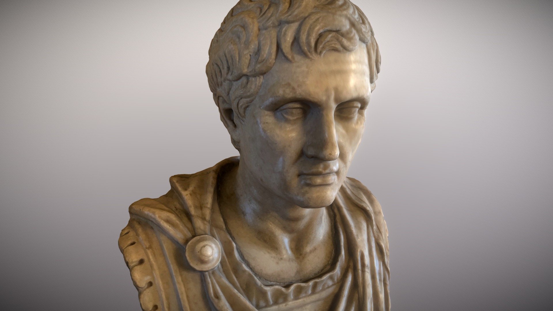 Caesars Bust - Buy Royalty Free 3D model by Tykix [89243f2] - Sketchfab ...