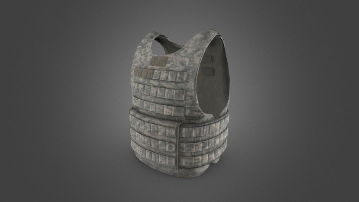 IOTV UCP Vest 3D Model