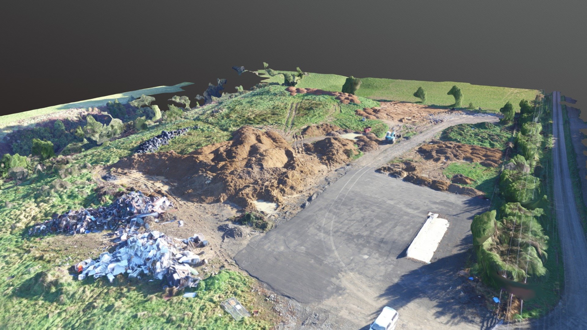 Eketahuna Transfer Station 28 June 2018 3D model by Tararua