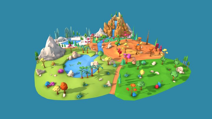 map 3D Model