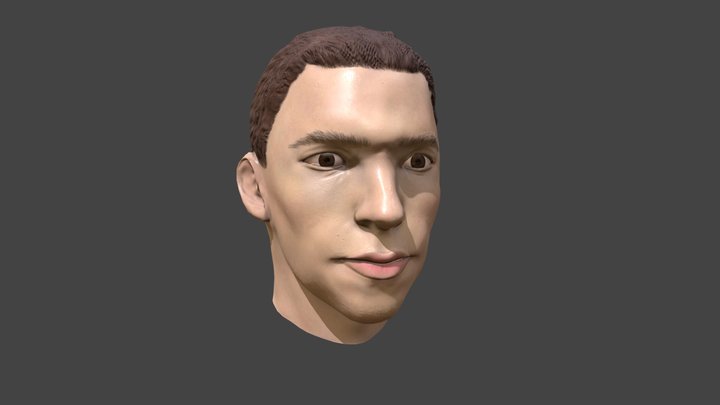 Tom Holland Bust 3D Model