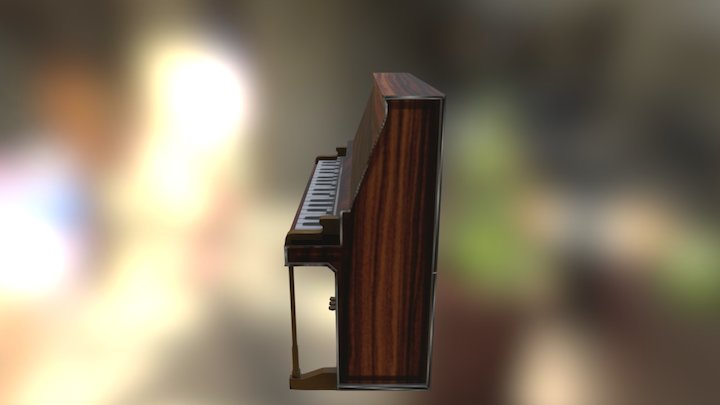 piano pascalle 3D Model