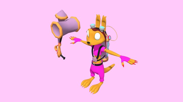 Daxter redesign 3D Model