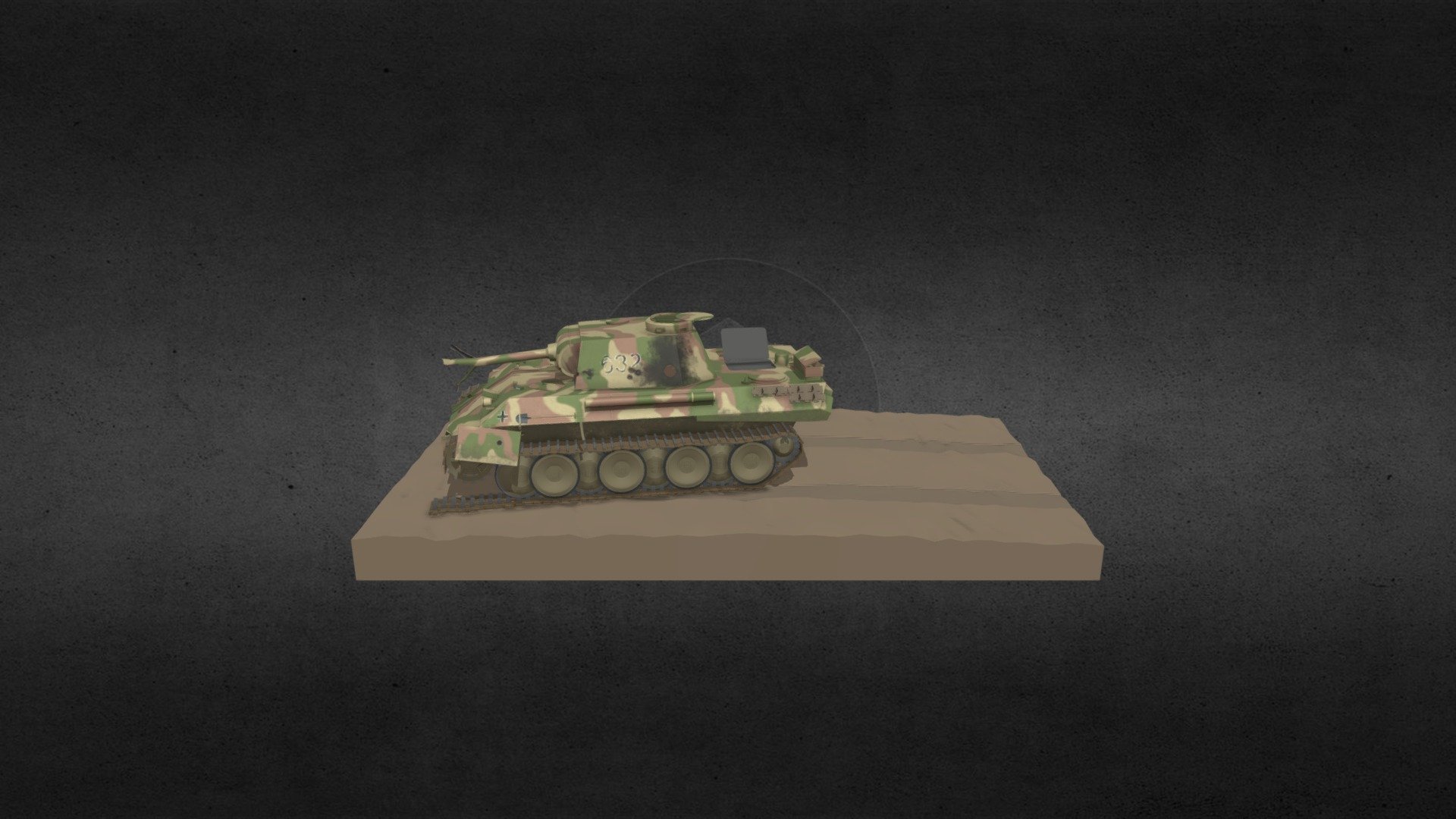 Pz Kpfw V Big Damage2