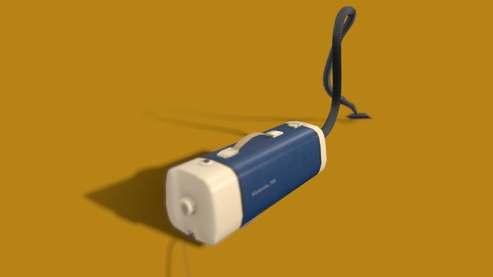 Sloboda 700K vacuum cleaner (Game Ready) 3D Model