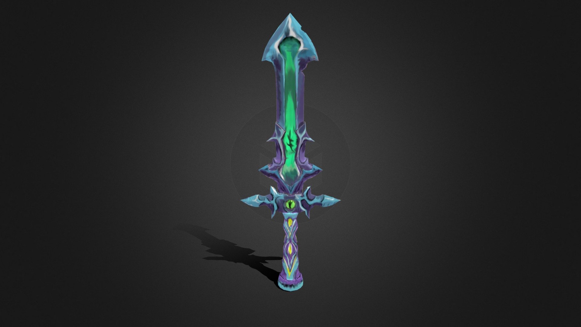 Low Poly Modeling SwordLow Hand Painted - 3D model by Palladio75 ...