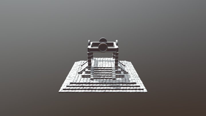 Shrine 3D Model
