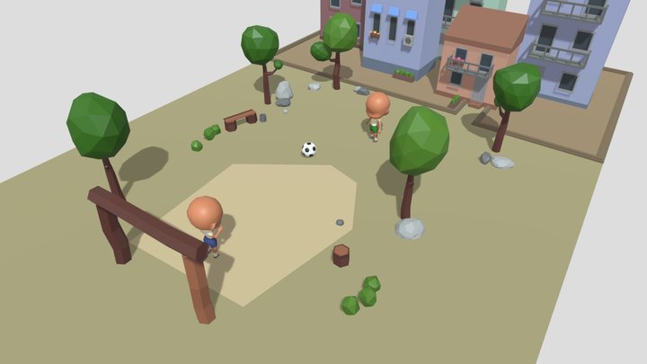 football 3D Model
