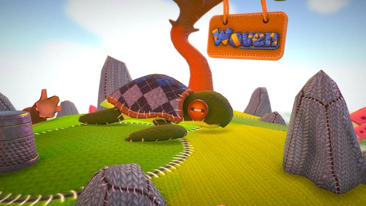 Woven - Turtle 3D Model