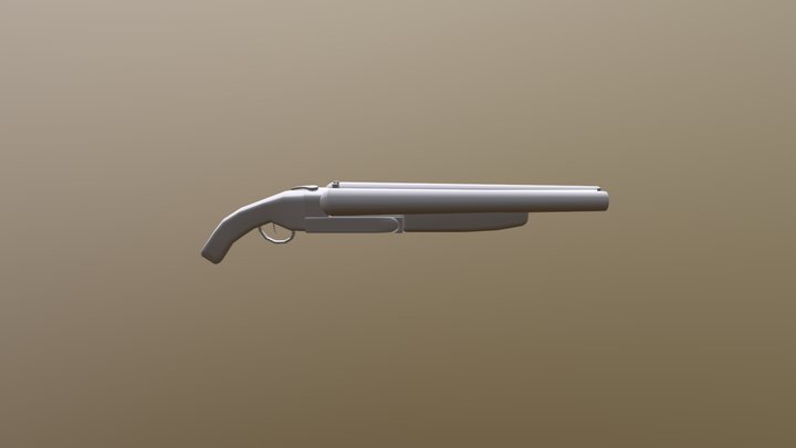Shotgun 3D Model