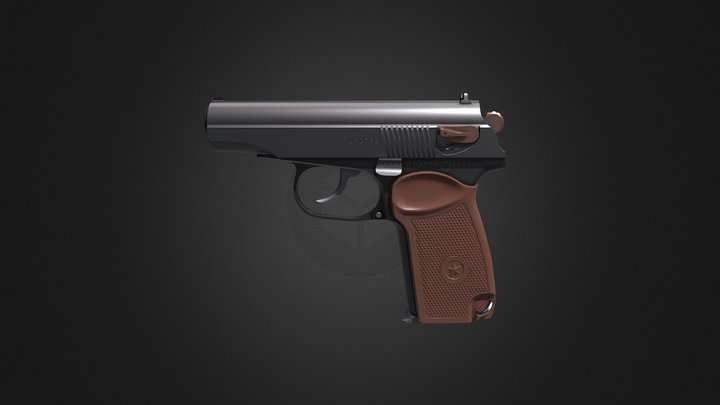 XYZ Detailing Part 1 - Makarov Pistol 3D Model