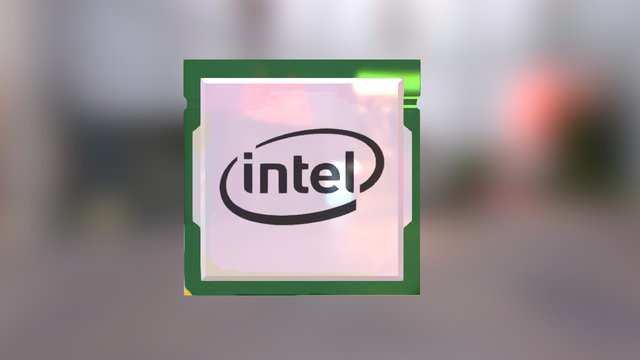 Intel Core I7 3D Model