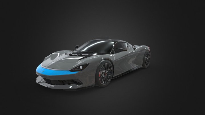 Pininfarina Battista 3D Model