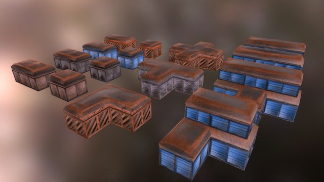Building Exports 3D Model
