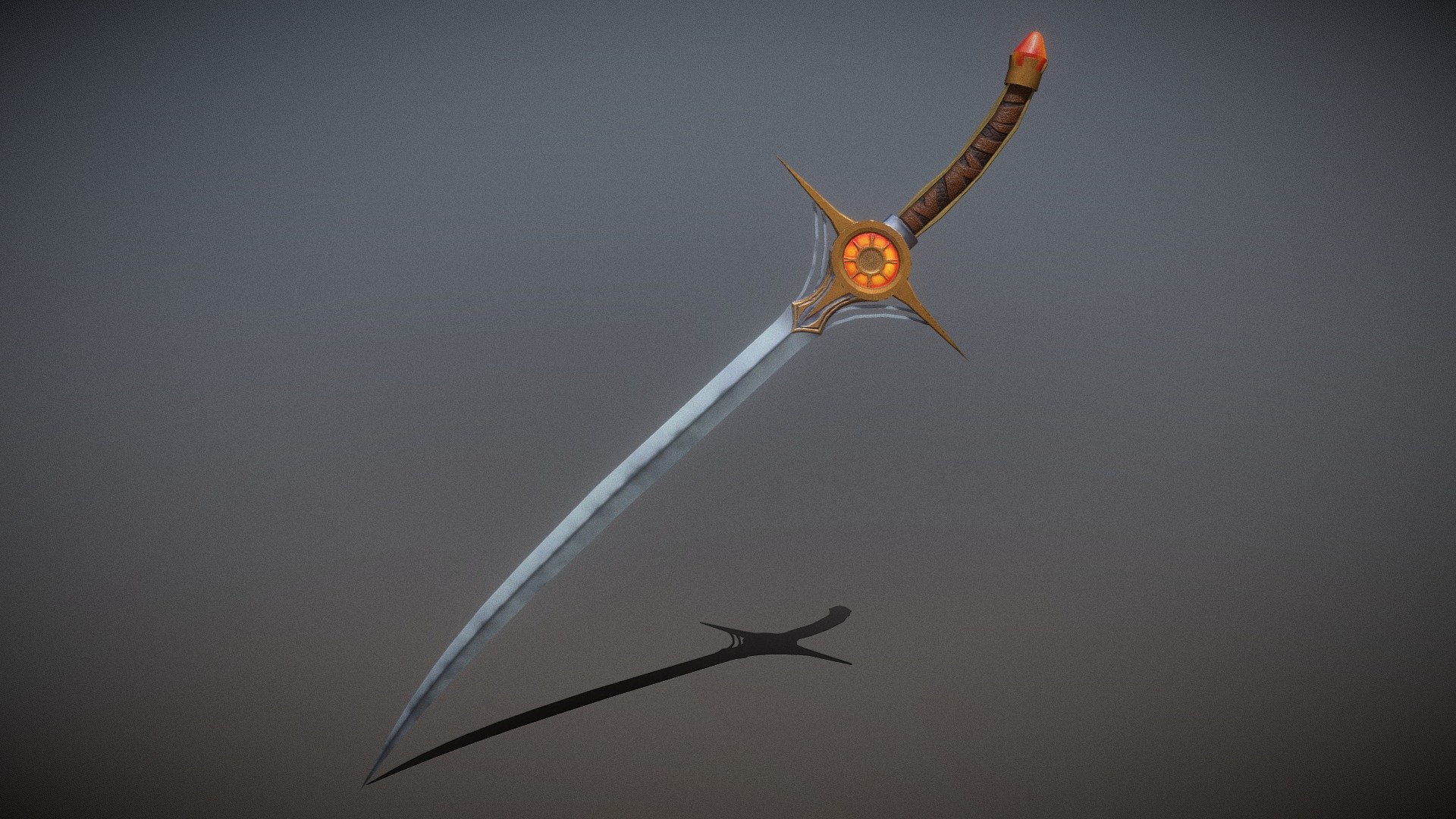 Sunrise Short Sword - Buy Royalty Free 3D model by Helyeouka [892edb9 ...