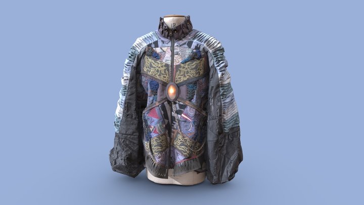 Fasion garment scan 3D Model
