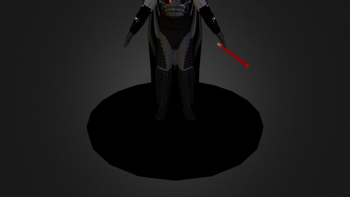 Sith Lord 3D Model