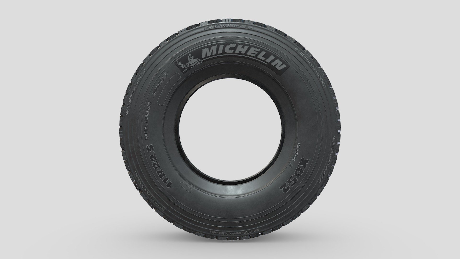 Michelin Xds2 11r225 3d Model By Autosync 892f93c Sketchfab