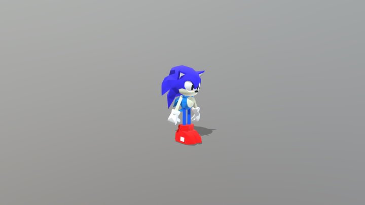 Sonic Adventure Model Recreation 3D Model