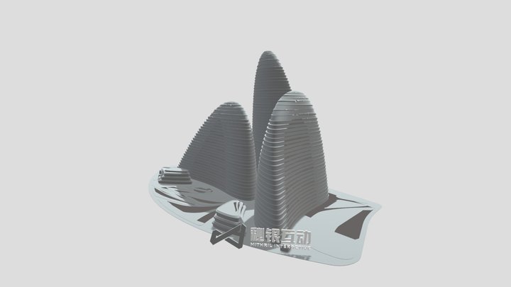 望京SOHO 3D Model