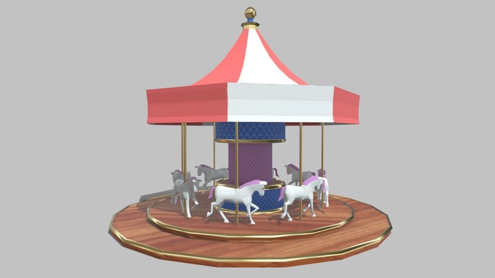 Carousel 3D Model