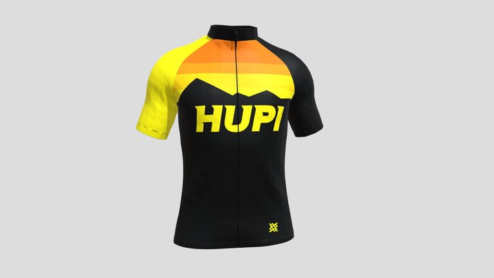 Camisa Ciclismo 3D Model