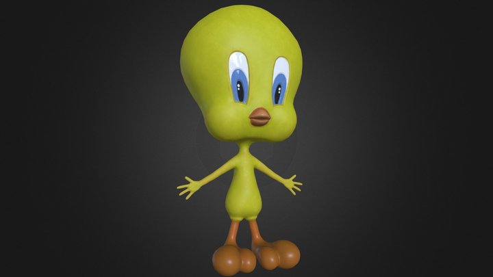 Tweety Bird 3D Model