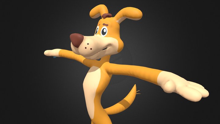 Шарик из Простоквашино 3D Model