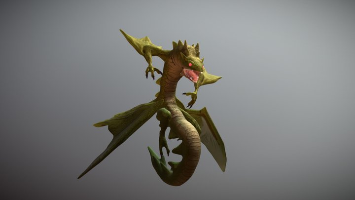 serpent dragon 3D Model