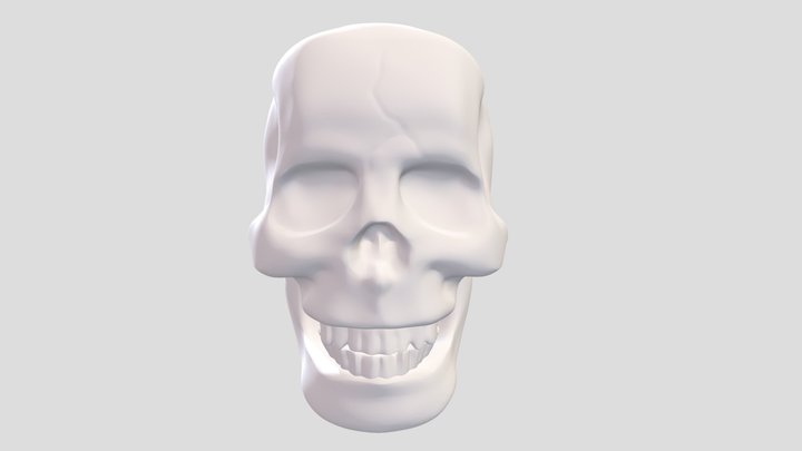 Skull sculpt 3D Model